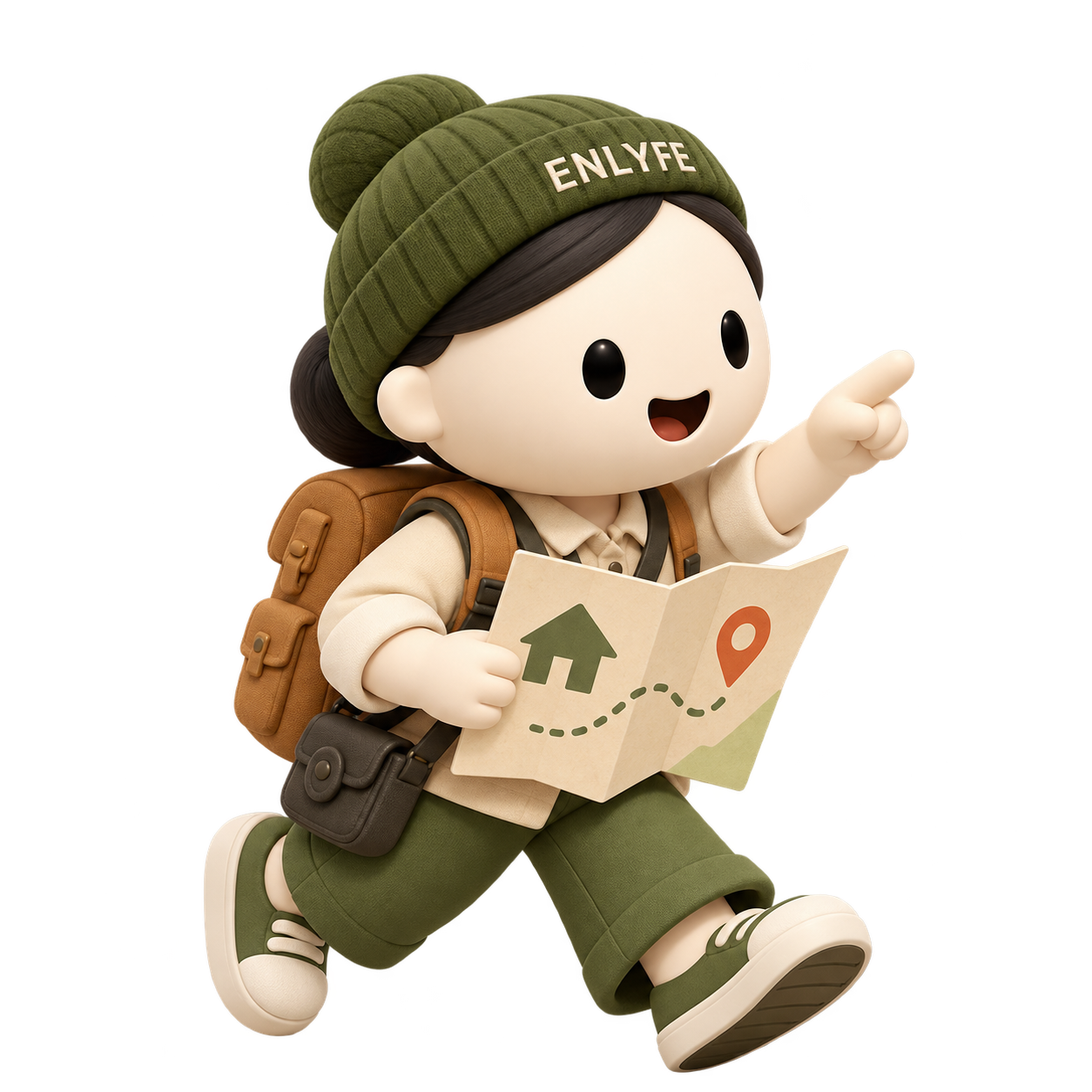 Home Finder Enlyfe mascot