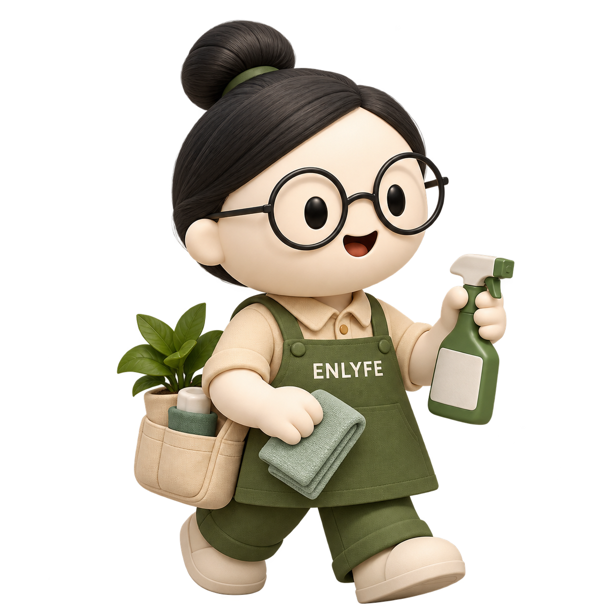 Home Operations Enlyfe mascot